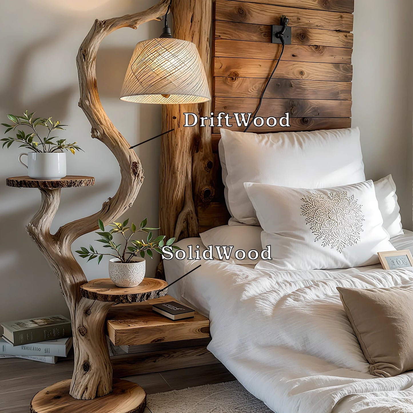Tree Branch Room Floor Lamp