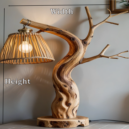 Tree Branch Driftwood Decorative Table Lamp